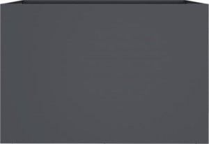 vidaXL vidaXL Donica, antracytowa, 62x47x46 cm, stal walcowana na zimno 5