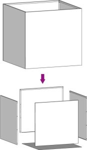 vidaXL vidaXL Donica, oliwkowa, 49x47x46 cm, stal walcowana na zimno 8