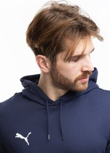 Puma Bluza męska Puma Team Goal Casuals Hoody granatowa 658618 06 S 3
