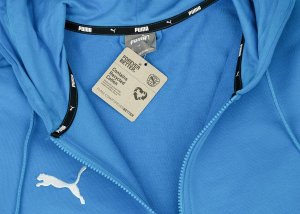 Puma Bluza męska Team Goal Casuals Hooded niebieska 658595 02 M 5
