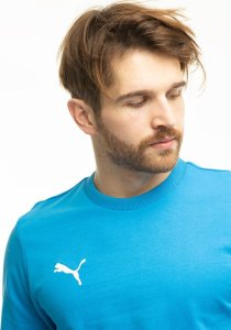 Puma Bluza męska Team Goal Casuals Crew Neck Sweat niebieska 658592 02 S 3