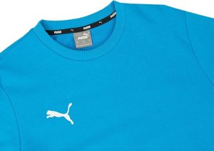 Puma Bluza męska Team Goal Casuals Crew Neck Sweat niebieska 658592 02 S 4