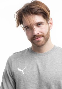 Puma Bluza męska Team Goal Casuals Crew Neck Sweat szara 658592 33 S 3