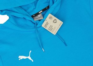 Puma Bluza męska Puma Team Goal Casuals Hoody niebieska 658618 02 L 5