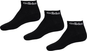 Adidas Skarpety adidas Linear Ankle Socks Cushioned Socks 3P czarne IC1303 34-36 1