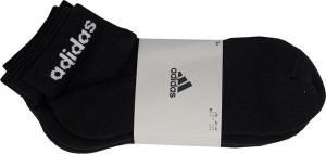 Adidas Skarpety adidas Linear Ankle Socks Cushioned Socks 3P czarne IC1303 34-36 2