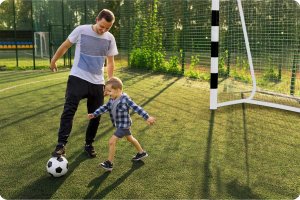 Neo-Sport Bramka do piłki nożnej 300 x 200 x 120 cm NS-465 czarno-biała 12