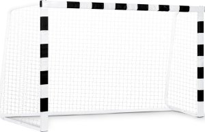 Neo-Sport Bramka do piłki nożnej 300 x 200 x 120 cm NS-465 czarno-biała 4