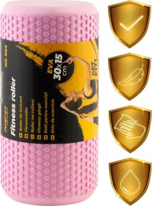 Triton Roller wałek do ćwiczeń EVA NS-963 różowy 8