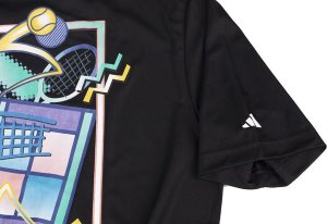Adidas Koszulka męska adidas Tennis APP czarna II5918 M 7