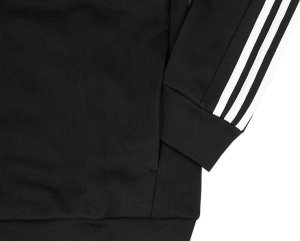Adidas Bluza męska adidas Essentials Fleece 3-Stripes Full-Zip czarna IB4029 M 5