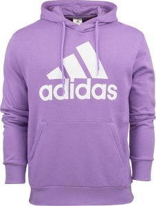 Adidas Bluza męska adidas Essentials French Terry Big Logo Hoodie fioletowa IC9368 2XL 1