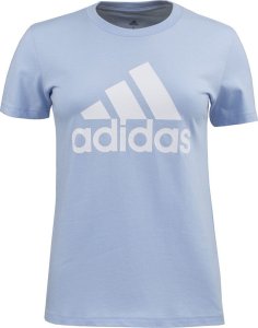 Adidas Koszulka damska adidas Loungewear Essentials Logo Tee błękitna IC0637 M 1