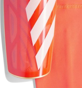 Adidas Ochraniacze piłkarskie adidas Tiro League pomarańczowe IQ4041 L 2