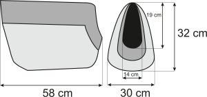 DOGGY R3 TORBA CZARNY EKOLEN 6