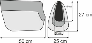 DOGGY R2 TORBA GRAFIT EKOLEN 6