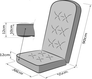 Hobbygarden PODUSZKA IKAR CZARNY 11