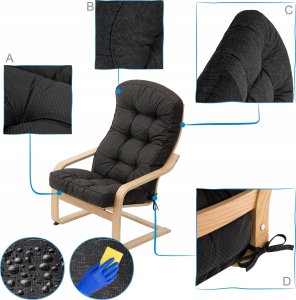 Hobbygarden PODUSZKA IKAR CZARNY 5