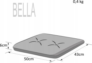 Hobbygarden PODUSZKA BELLA 3D KOLOROWE LIŚCIE 8