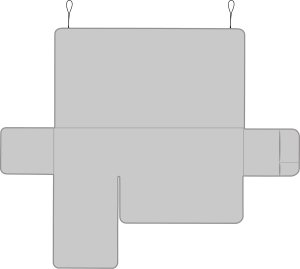 DOGGY 200 cm POKROWIEC PARIS NA NAROŻNIK PRAWY CZARNY 3