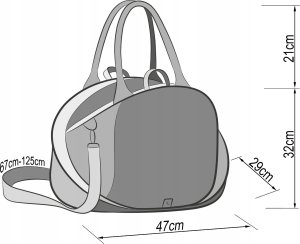 DOGGY R2 TORBA SEA SHELL GRANATOWY 9