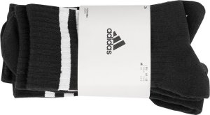 Adidas Skarpety adidas 3-Stripes Cushioned Crew Socks 3P czarne IC1321 34-36 2
