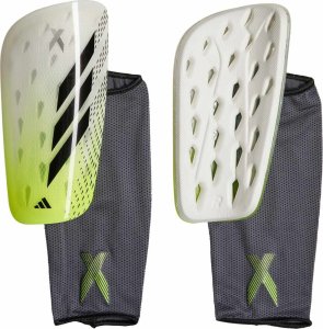 Adidas Ochraniacze piłkarskie adidas X League biało-zielono-szare IA0841 XL 1