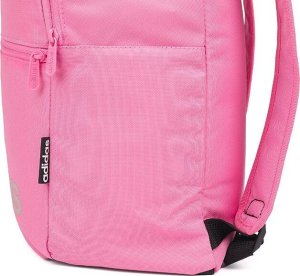 Adidas Plecak sportowy szkolny miejski adidas Linear Classic Daily różowy HM2639 3