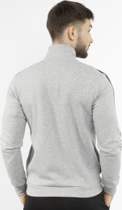 Adidas Dres męski adidas Basic 3-Stripes Fleece szaro-czarny IA3073 2XL 4