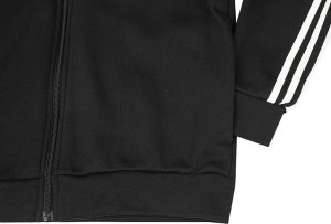 Adidas Dres męski adidas Basic 3-Stripes Fleece czarny IJ6067 S 12