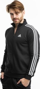 Adidas Dres męski adidas Basic 3-Stripes Fleece czarny IJ6067 S 3