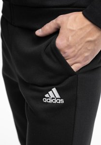 Adidas Dres męski adidas Basic 3-Stripes Fleece czarny IJ6067 S 7