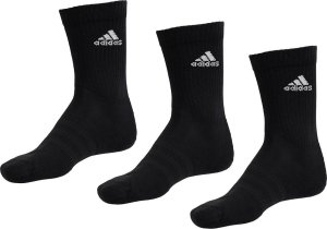 Adidas Skarpety adidas Cushioned Crew Socks 3P czarne IC1310 34-36 1