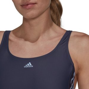 Adidas Kostium kąpielowy damski adidas Mid 3-Stripes Swimsuit granatowy HS5317 44 6