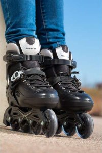 Rolki Powerslide Rolki Powerslide Khaan Junior NXT Black 31-34 9