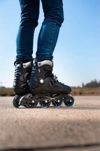 Rolki Powerslide Rolki Powerslide Khaan Junior NXT Black 31-34 10