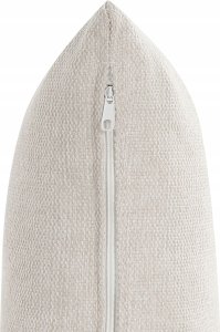 Beliani Narożnik lewostronny beżowy SVANSELE 8