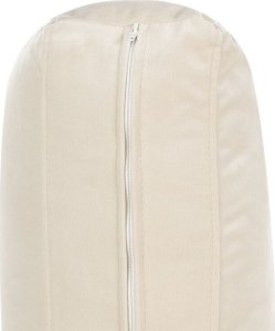 Beliani Narożnik welurowy prawostronny jasnobeżowy VINTERBRO 8