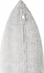 Beliani Narożnik prawostronny szary SVANSELE 8