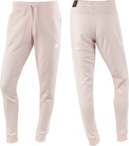 Adidas Spodnie damskie adidas Essentials 3-Stripes French Terry Cuffed kremowe IC9924 XL 1