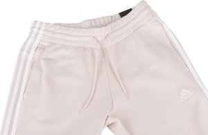 Adidas Spodnie damskie adidas Essentials 3-Stripes French Terry Cuffed kremowe IC9924 XL 3
