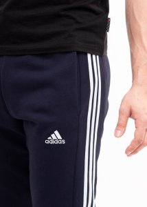 Adidas Spodnie męskie adidas Essentials French Terry Tapered Cuff 3-Stripes granatowe IC9406 L 3