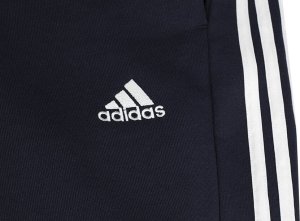 Adidas Spodnie męskie adidas Essentials French Terry Tapered Cuff 3-Stripes granatowe IC9406 L 4