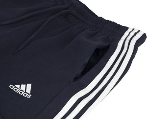 Adidas Spodnie męskie adidas Essentials French Terry Tapered Cuff 3-Stripes granatowe IC9406 L 6