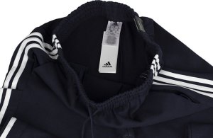 Adidas Spodnie męskie adidas Essentials French Terry Tapered Cuff 3-Stripes granatowe IC9406 L 7