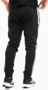 Adidas Spodnie męskie adidas Essentials French Terry Tapered Cuff 3-Stripes czarne HA4337 L 2