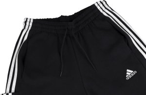 Adidas Spodnie męskie adidas Essentials French Terry Tapered Cuff 3-Stripes czarne HA4337 L 5
