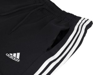 Adidas Spodnie męskie adidas Essentials French Terry Tapered Cuff 3-Stripes czarne HA4337 L 6