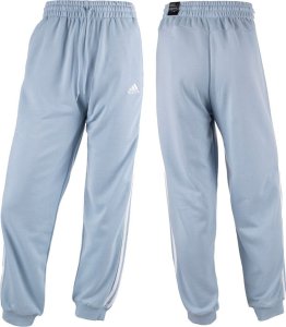 Adidas Spodnie damskie adidas Essentials 3-Stripes French Terry Loose-Fit niebieskie IL3447 M 1
