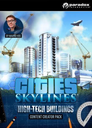 Cities Skylines - Content Creator Pack: High-Tech Buildings PC, wersja cyfrowa 1
